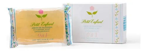 PETIT ENFANT JABON DE GLICERINA DE 0 A 1 X100GR – Pañalera Belyan